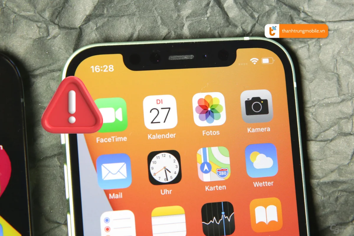 iphone 12 pro max bị đơ màn hình