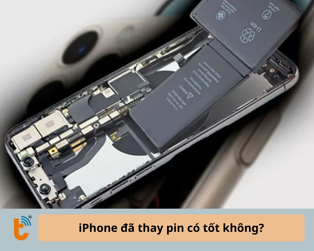 iPhone đã thay pin có tốt không