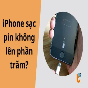 iPhone sạc pin không lên phần trăm? Cách xử lý chi tiết