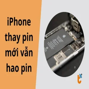 Khắc phục nhanh iPhone thay pin mới vẫn hao pin ngay tại nhà