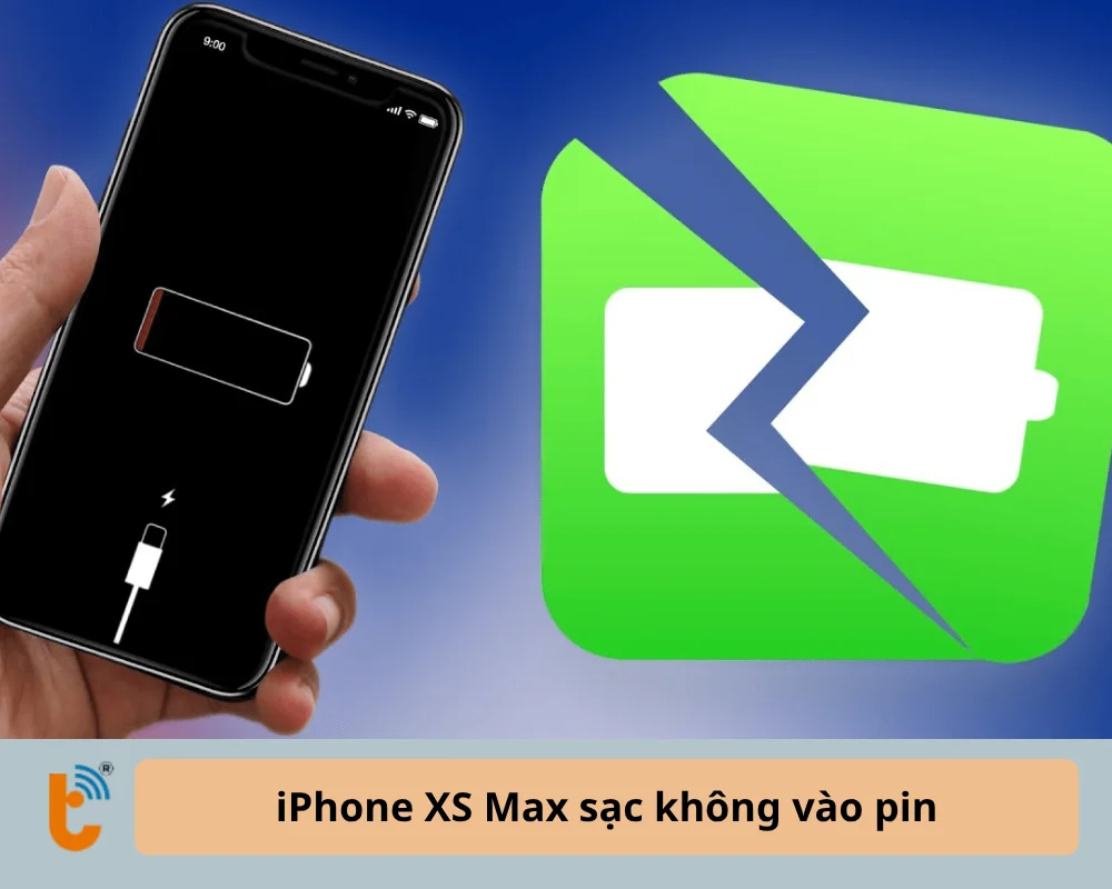 iPhone XS Max sạc không vào pin