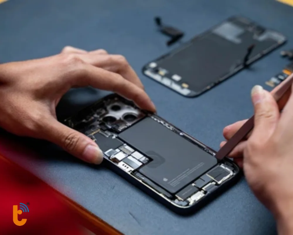 Khách hàng được quan sát trực tiếp khi thay pin