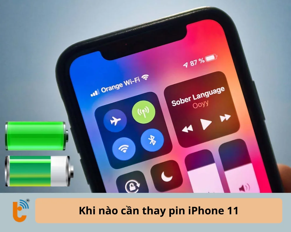 Khi nào cần thay pin iPhone 11 