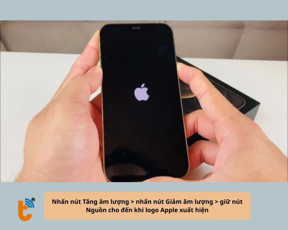 Khởi động lại IPhone