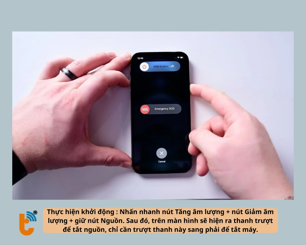 Khởi động lại máy