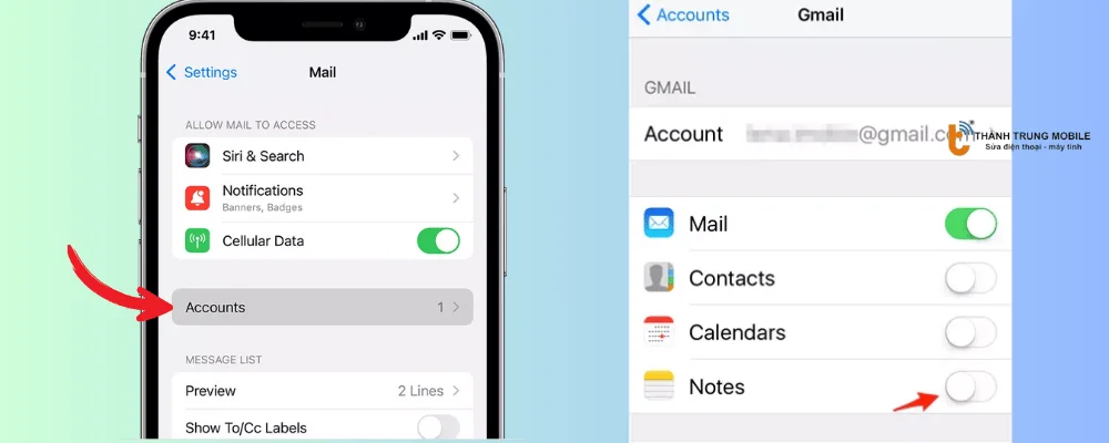 Kiểm tra cài đặt tài khoản email