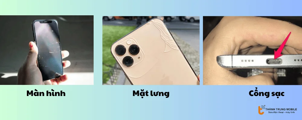 Kiểm tra ngoại hình iPhone Lướt 