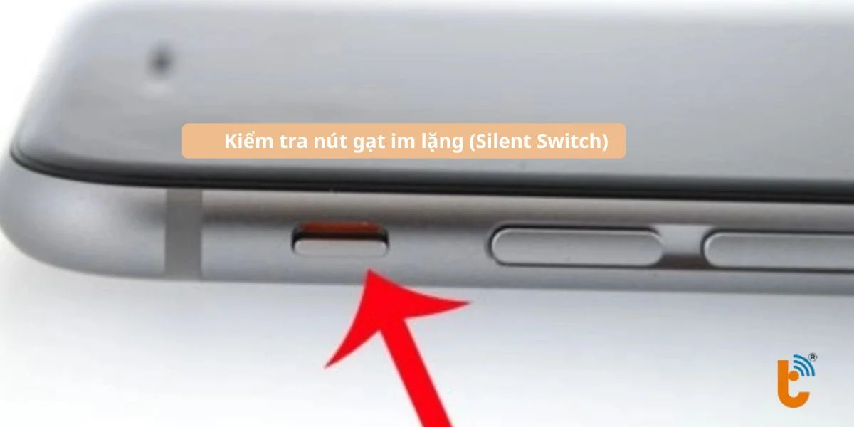 Kiểm tra nút gạt im lặng (Silent Switch)