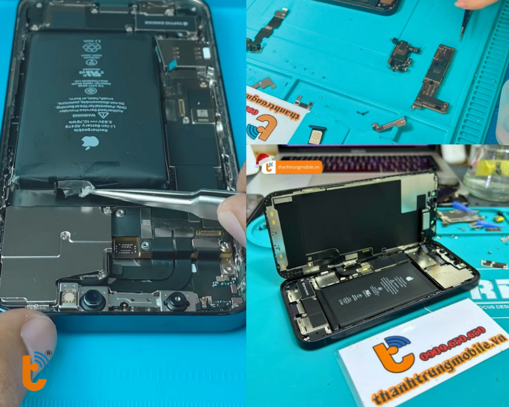 Kiểm tra và thay pin chính hãng tại trung tâm uy tín