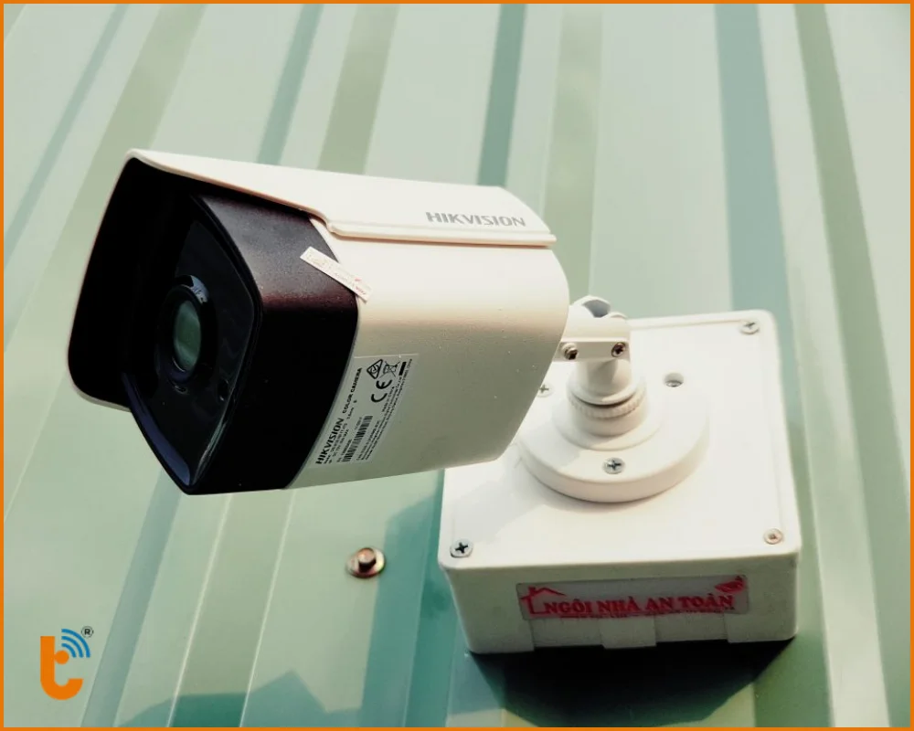 Lắp đặt camera an ninh ngoài trời đạt tiêu chuẩn IP66 chịu được mưa lớn