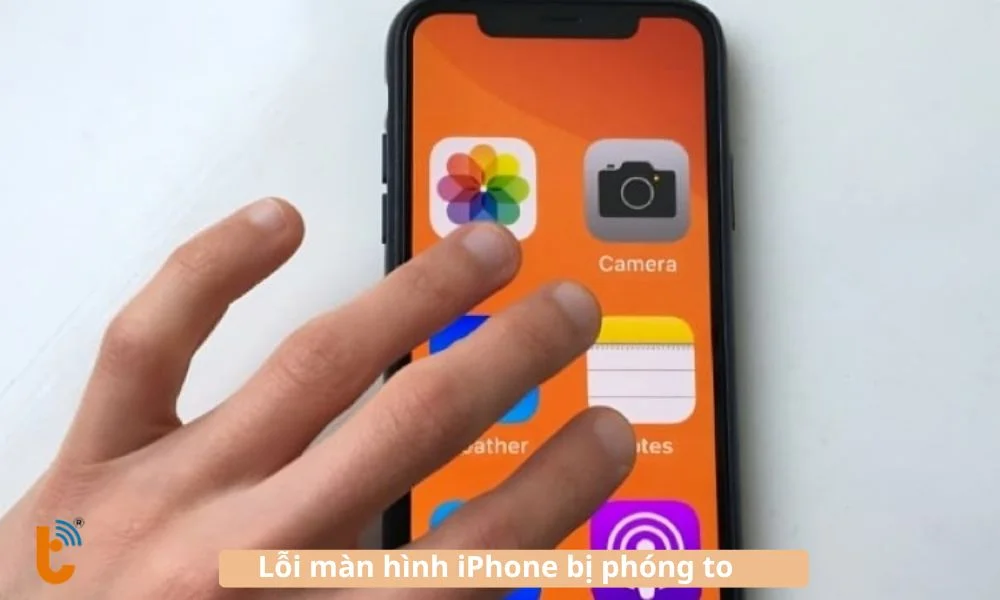 Lỗi màn hình bị phóng to