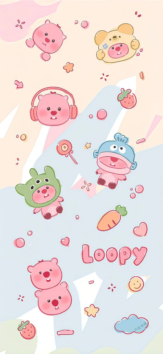 Hình nền Loopy cute