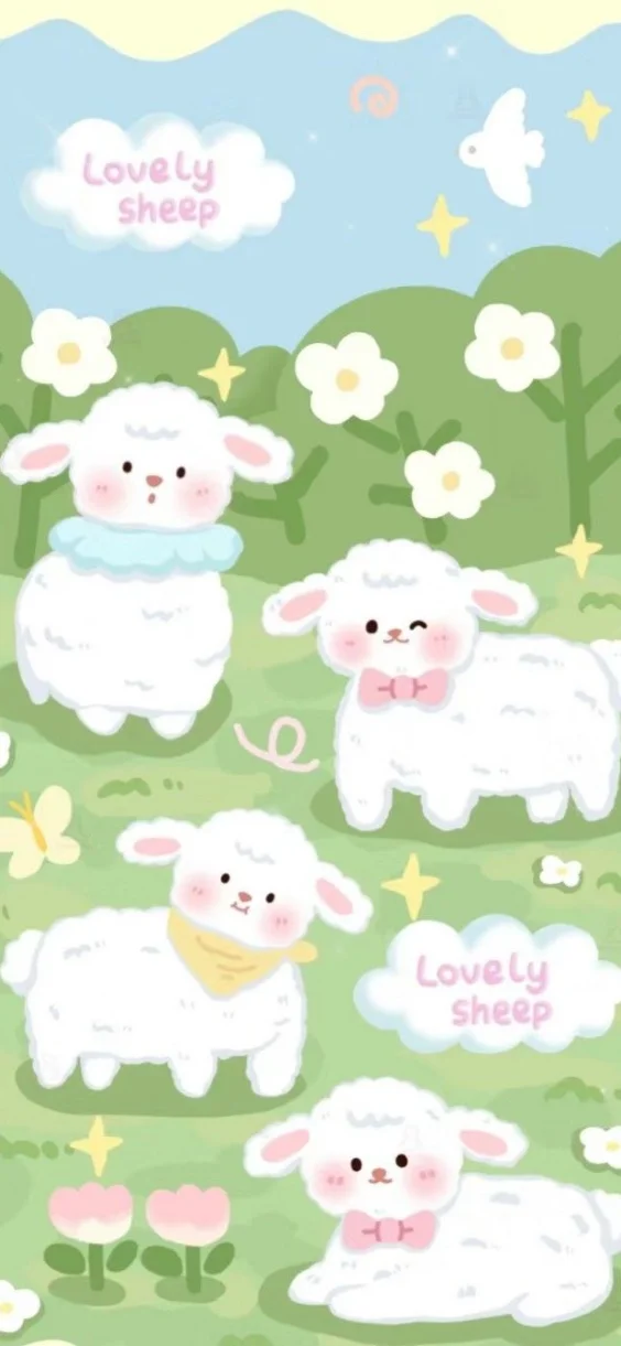 Hình nền Lovely Sheep