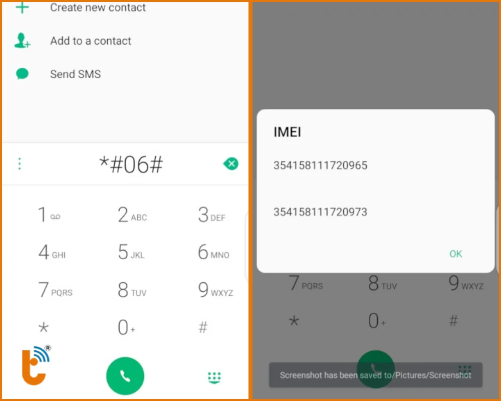 Mã test kiểm tra IMEI Tecno