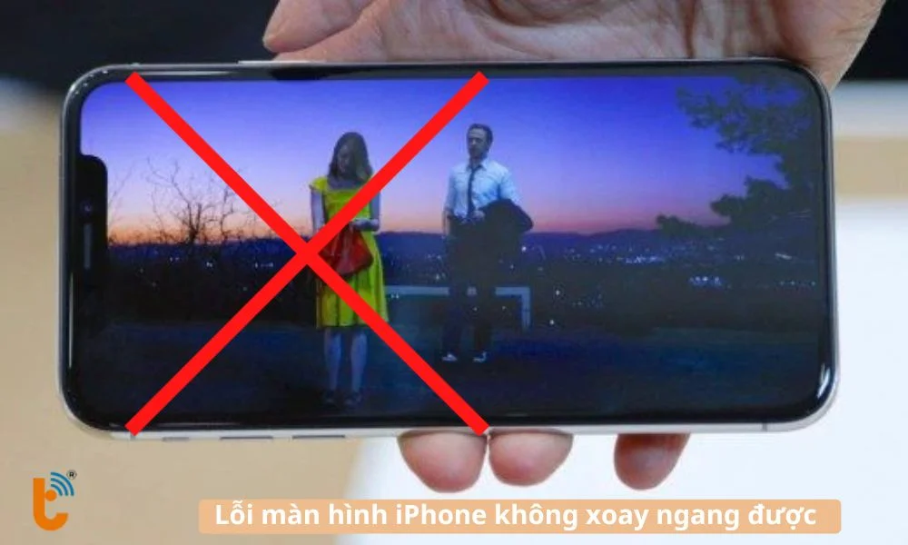 Lỗi không xoay ngang màn hình được