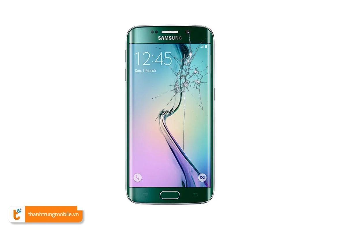Dấu hiệu cần ép kính Samsung S6 Edge