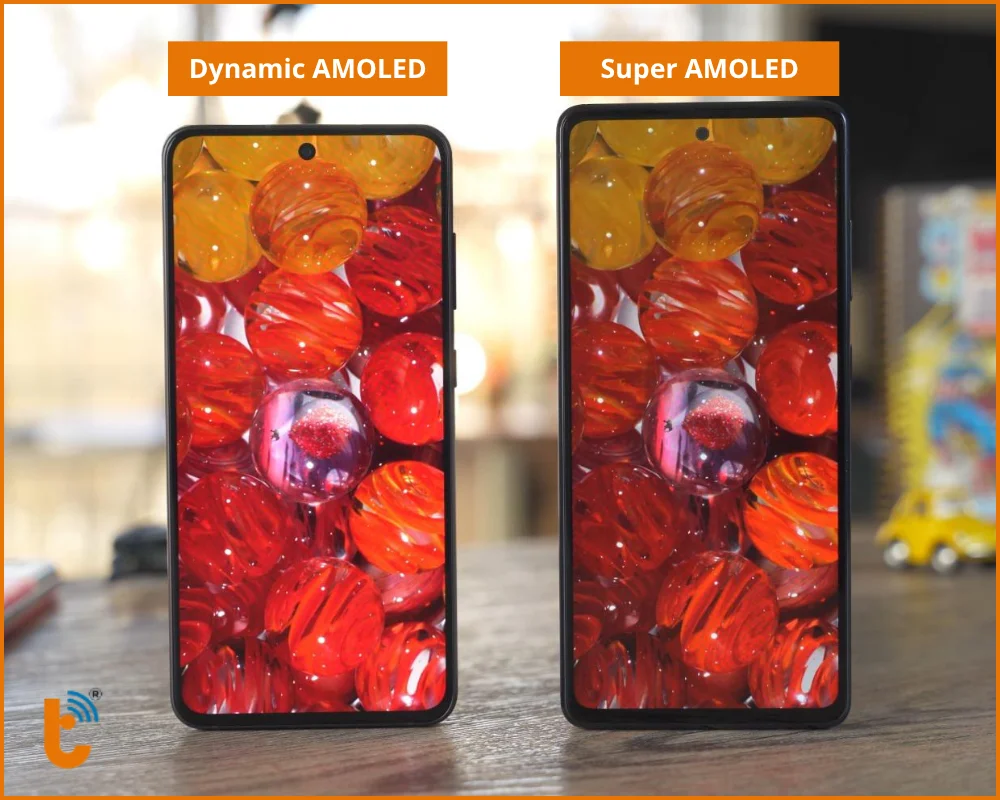 Màn hình Super AMOLED vs Dynamic AMOLED
