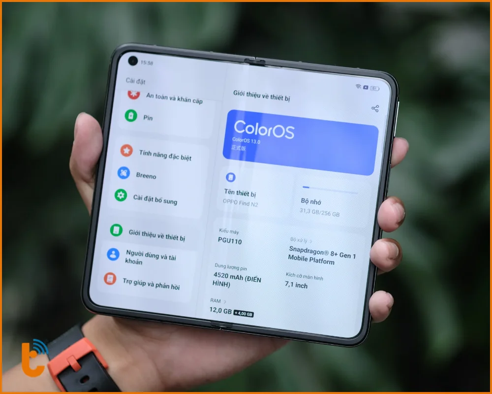 Mở khoá mạng Oppo Find N2