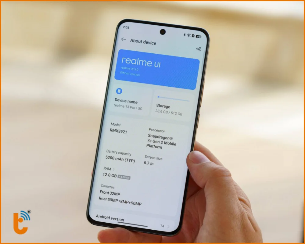 Mở khóa mạng Realme 13