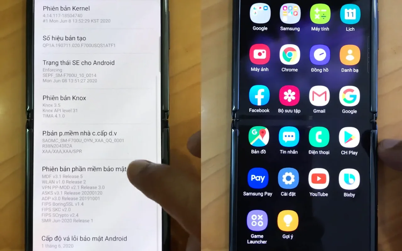 Mở khóa mạng Samsung Z Flip có ảnh hưởng đến máy không