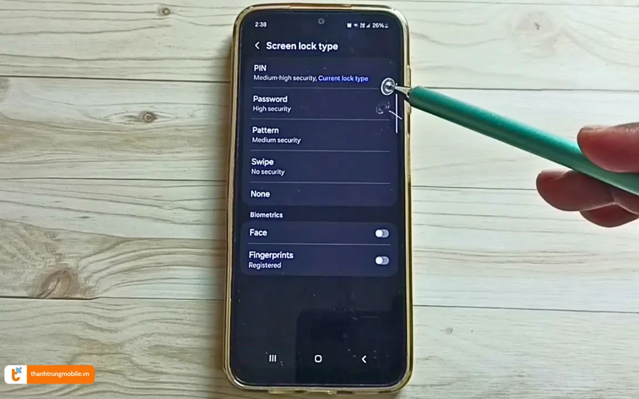 Mở khoá Samsung A16 5G