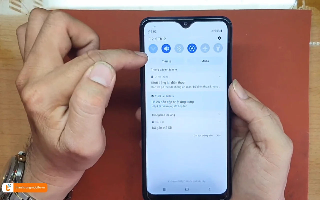 Mở khoá Samsung Galaxy A05