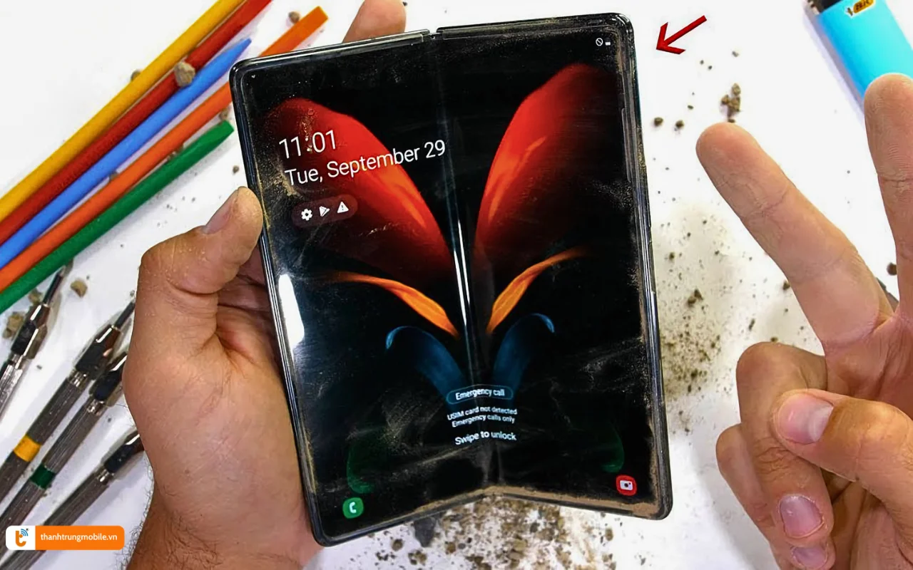 Mở khoá Samsung Z Fold 3