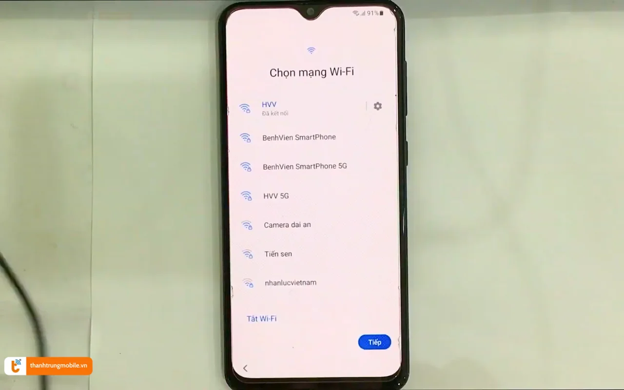 Mở khóa xác minh tài khoản Google Samsung A30S