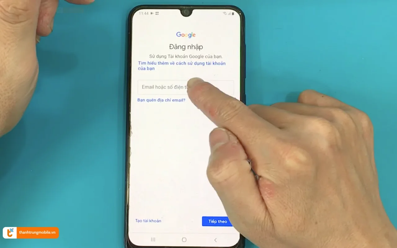 Mở khóa xác minh tài khoản Google Samsung A42