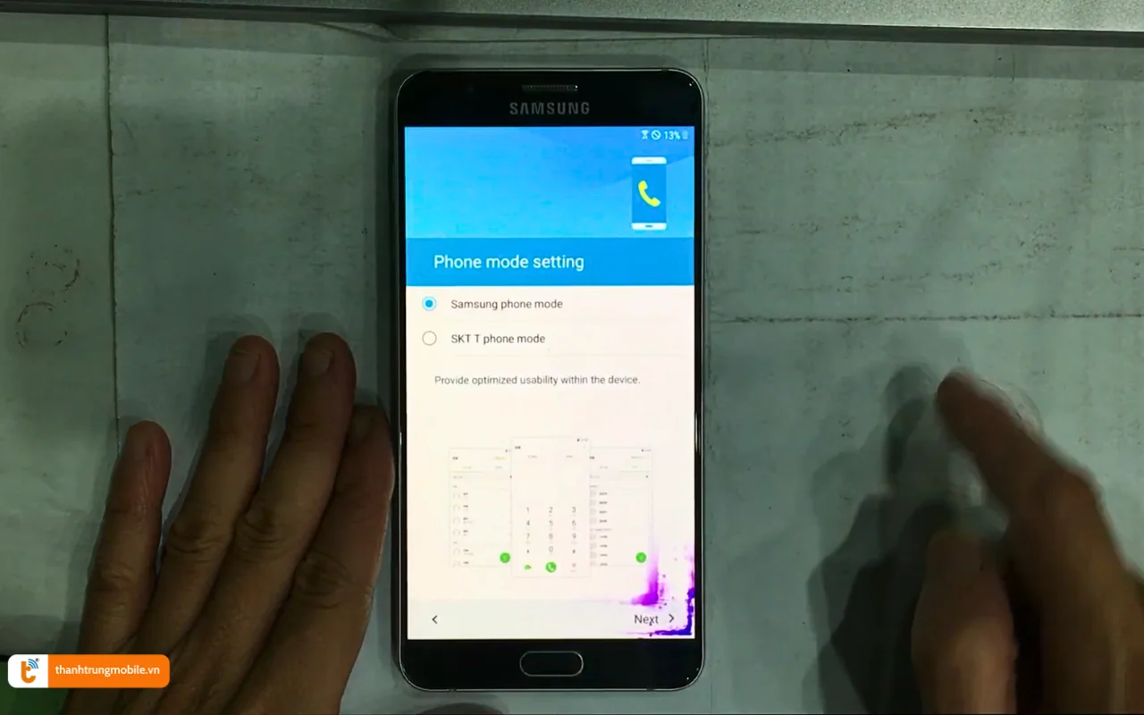 Mở khoá xác minh tài khoản Google Samsung Note FE