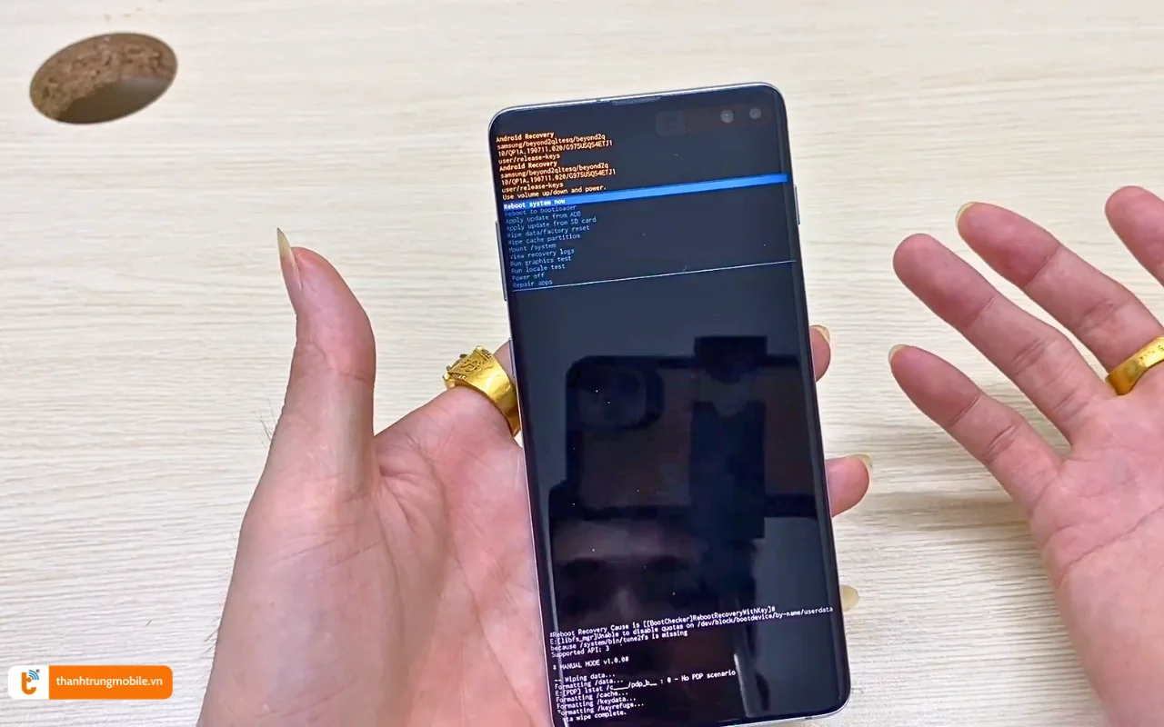 Mở khóa xác minh tài khoản Google Samsung S10 Series