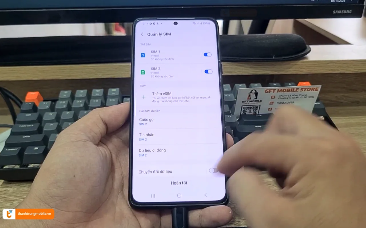 Mở khoá xác minh tài khoản Google Samsung S21 Series