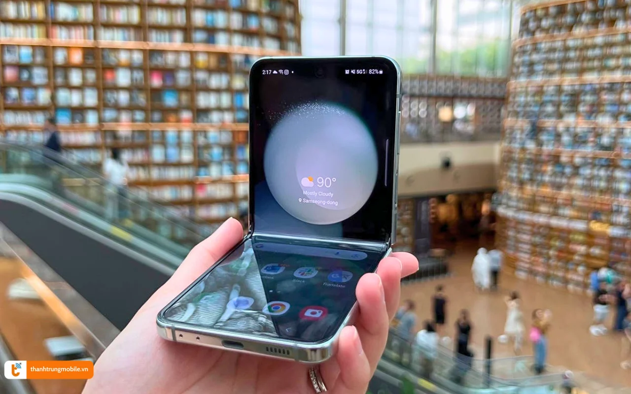 Mở khóa xác minh tài khoản Google Samsung Z Flip 5