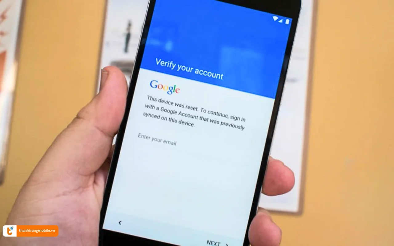 Gỡ khóa xác minh tài khoản Google trên Samsung Z Fold 3