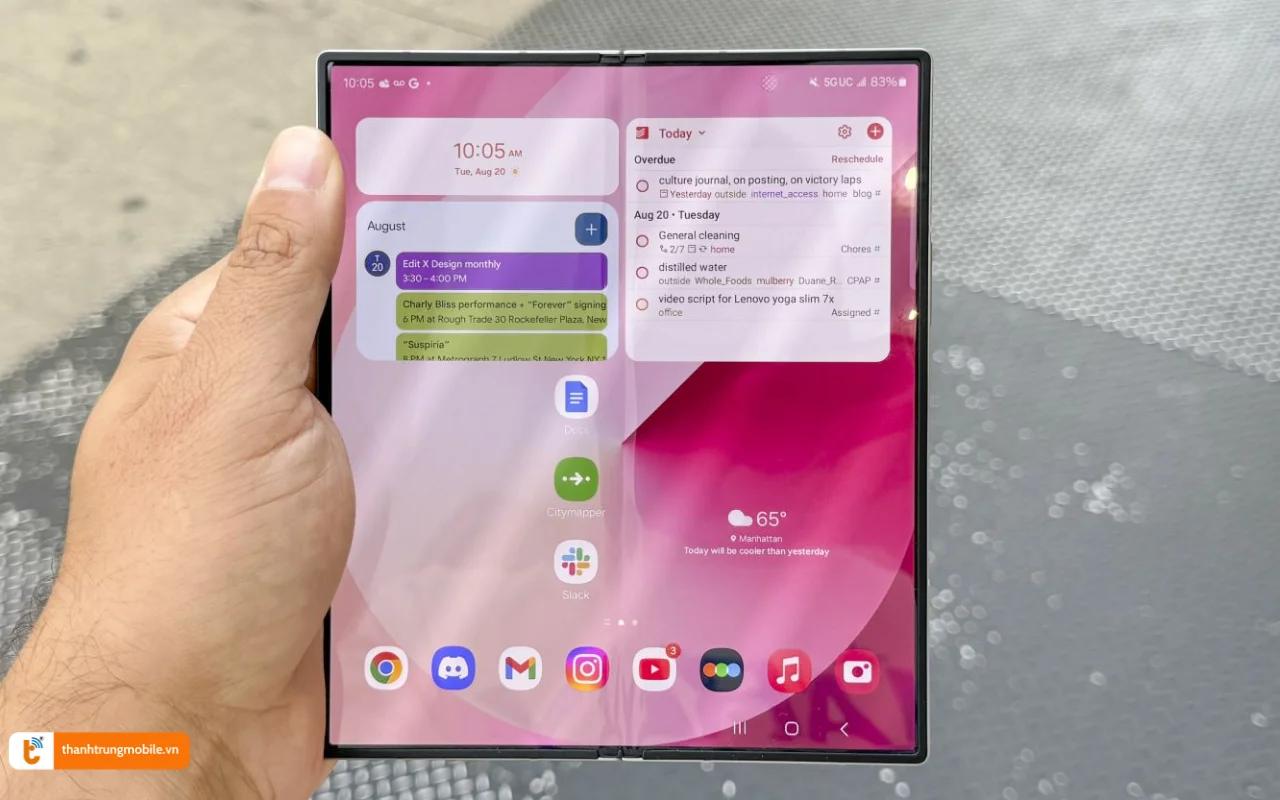 Mở khóa xác minh tài khoản Google Samsung Z Fold 6