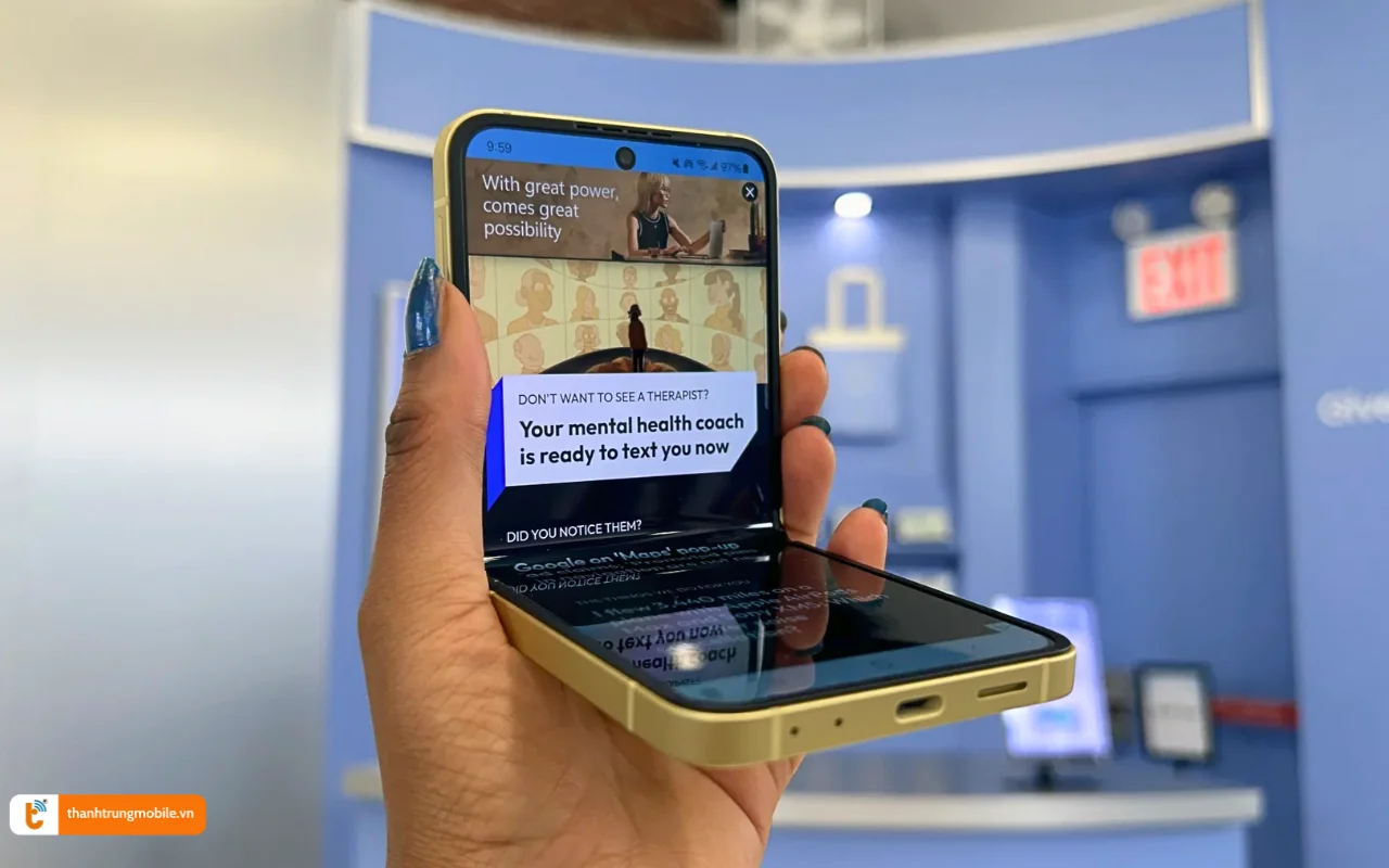 Mở khóa xác minh tài khoản Google SS Z Flip 6