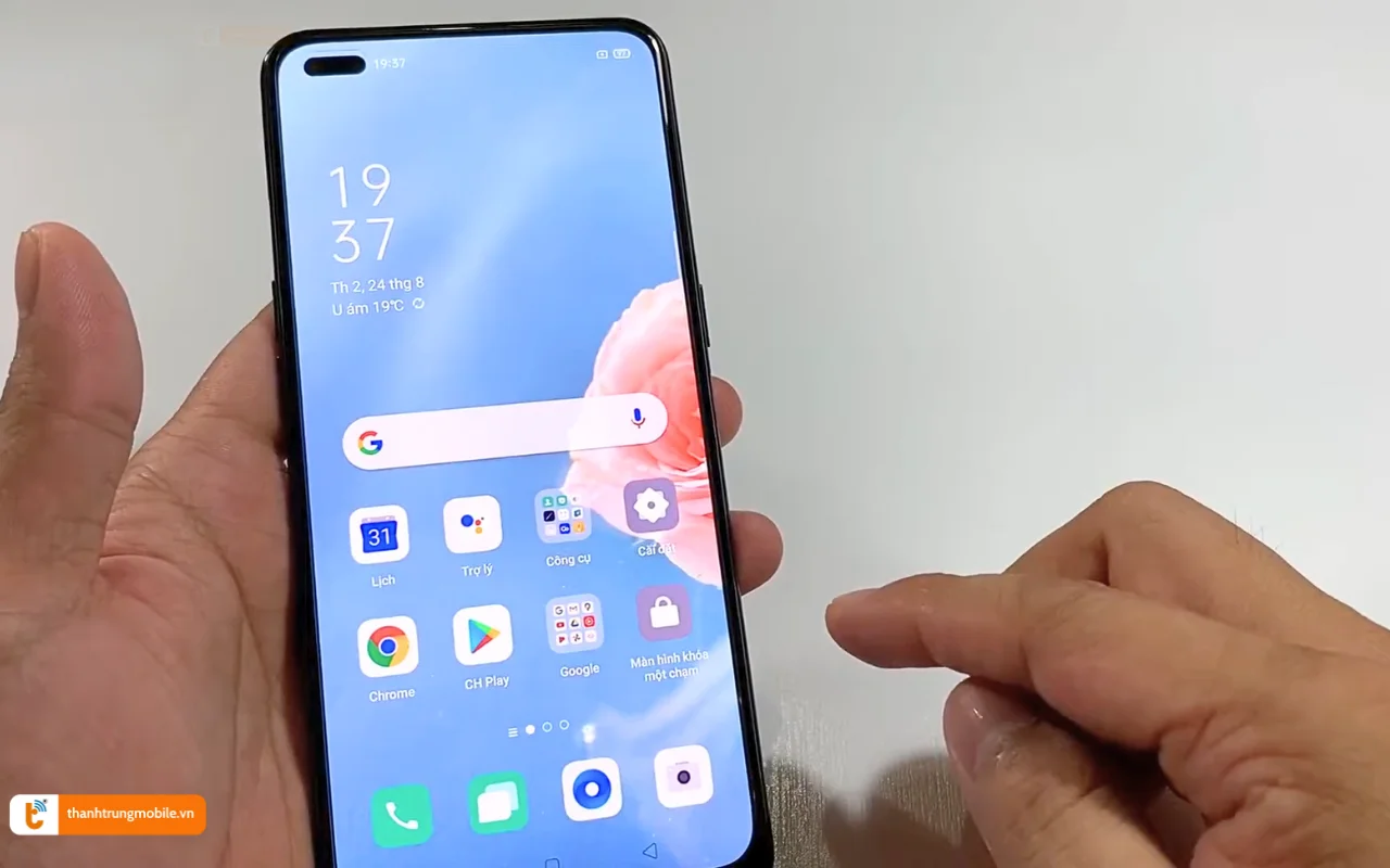 Mở mạng Oppo Reno4