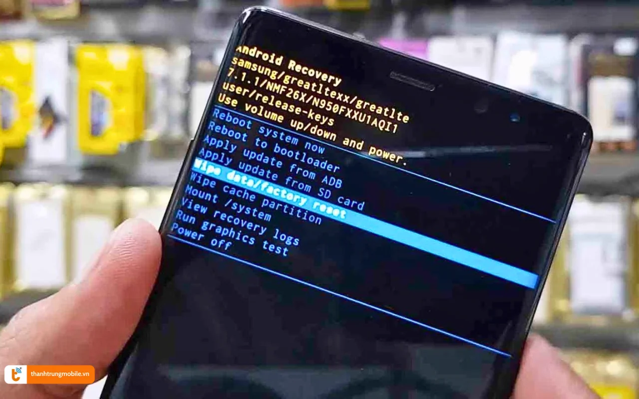 Mở mạng Samsung Galaxy NOTE 8