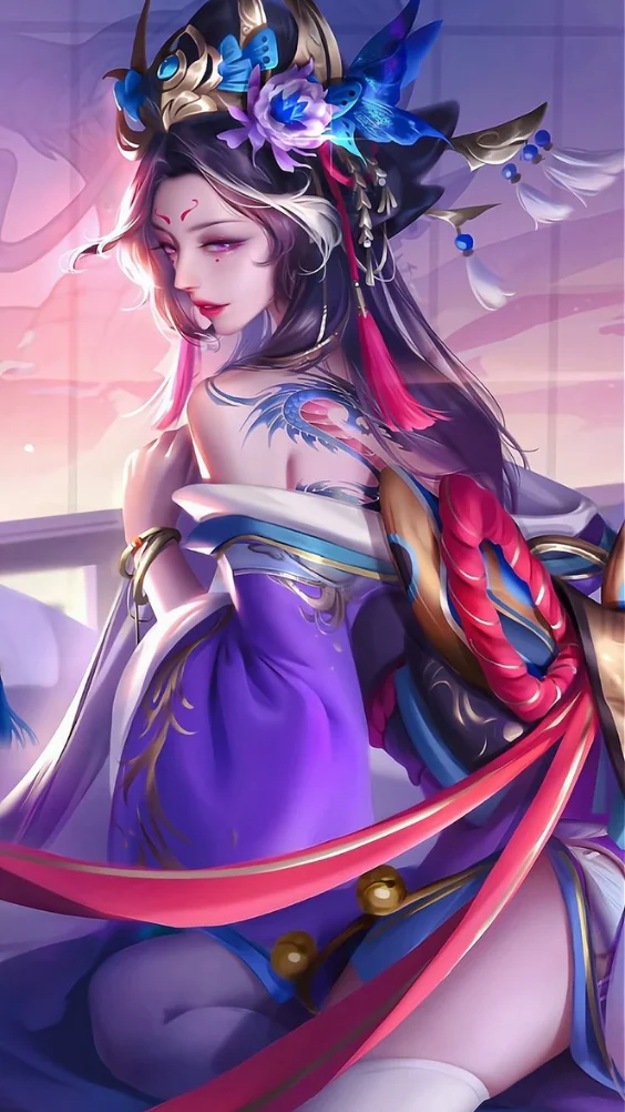 Hình nền nữ bí ẩn đầy cuốn hút