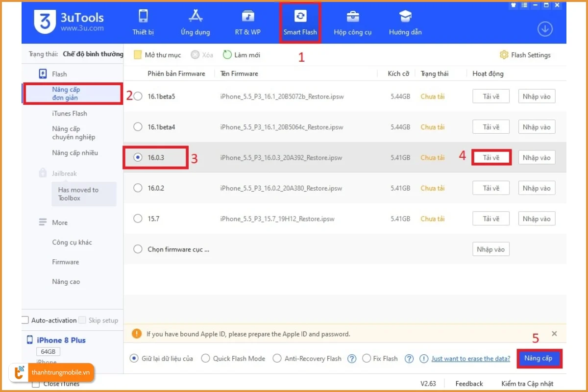 nang-cap-ios-qua-3utools