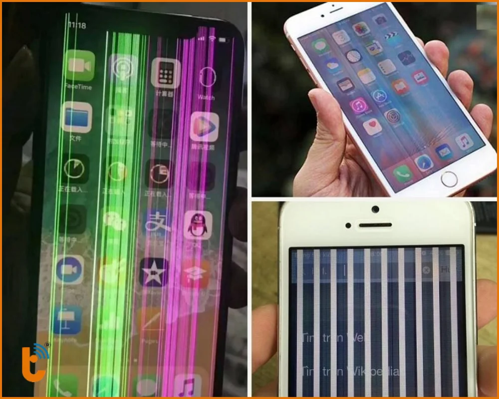 Nguyên nhân khiến điện thoại bị sọc màn hình