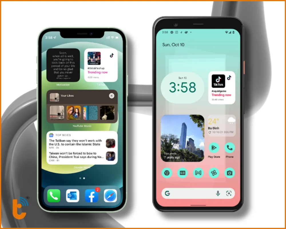 Những lưu ý khi sử dụng app trang trí màn hình điện thoại