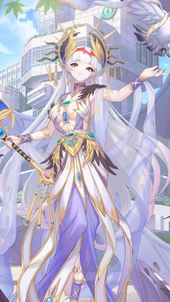 Nữ thần ánh sáng anime