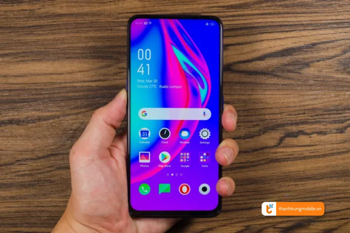 oppo f11 pro bị mất đèn