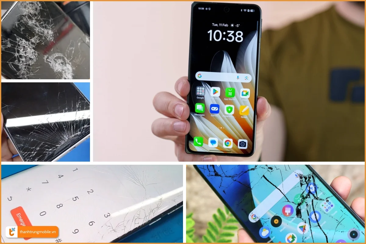 OPPO Find N5 và dấu hiệu bể vỡ mặt kính thường gặp