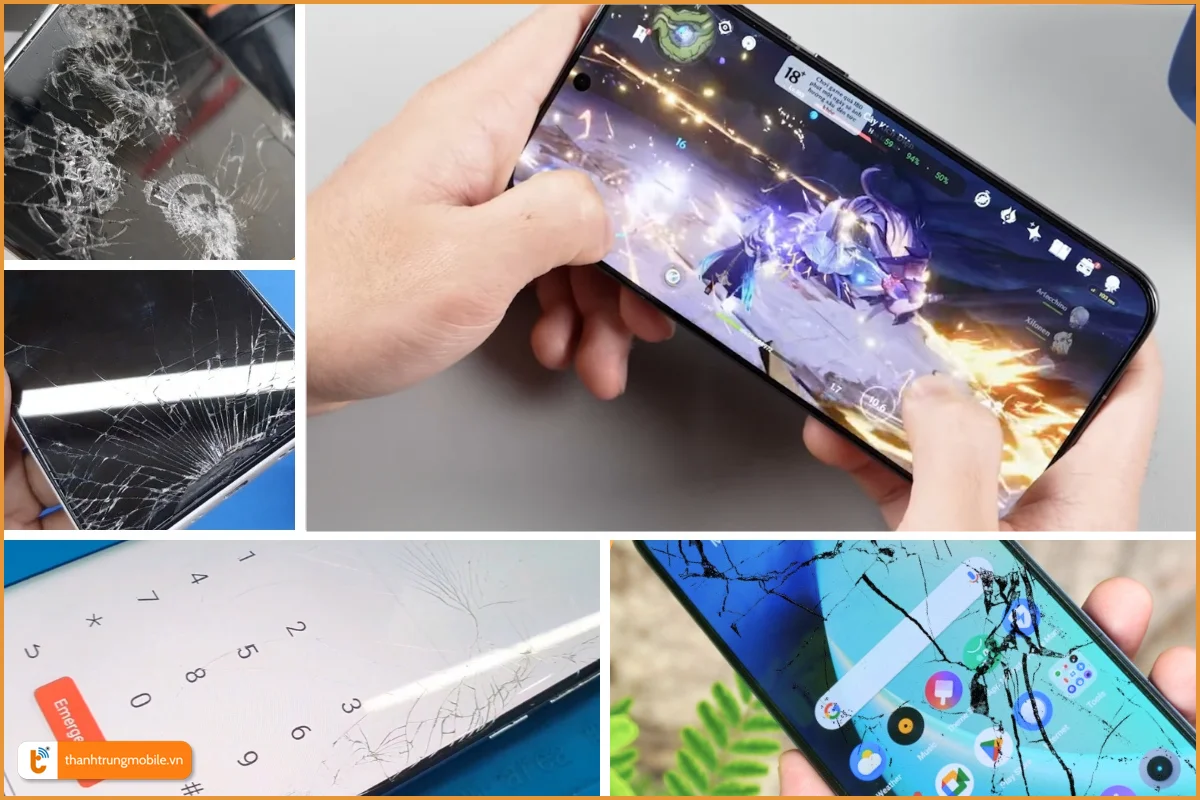 Oppo Find X8 Pro và các dấu hiệu bể vỡ mặt kính thường gặp