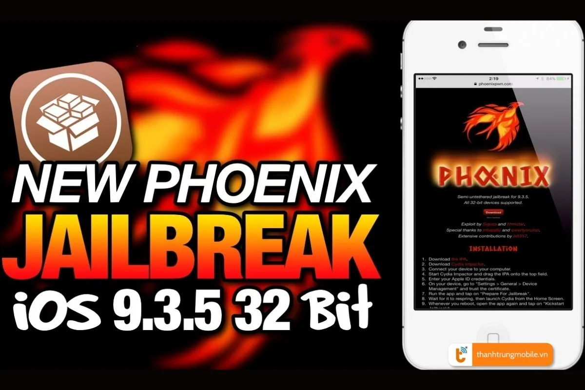Phoenix Jailbreak iOS 9.3.5 a1