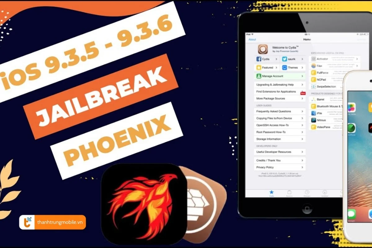 Phoenix Jailbreak iOS 9.3.5 a2