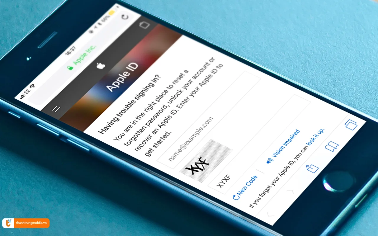 Phương pháp lấy lại password iCloud