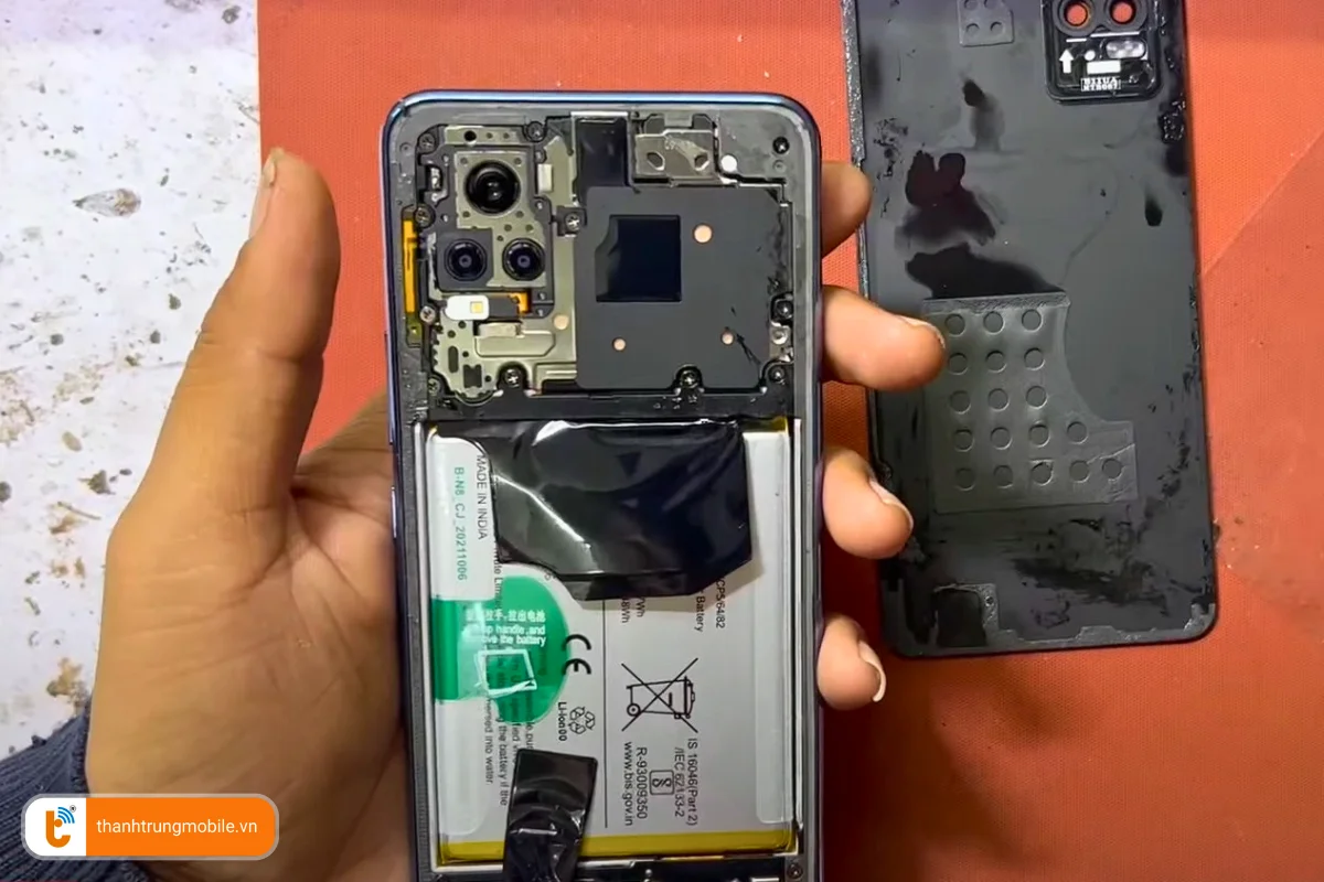 Pin điện thoại Vivo V27 bị phồng